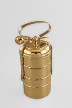 Royal Vintage Style 3 Tier Brass Tiffin | Lunch Box