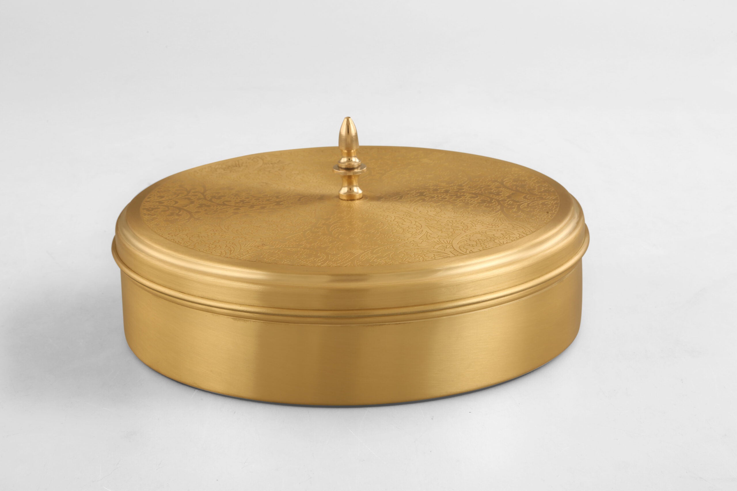Masala Box Round Atching | Spices Storage Box