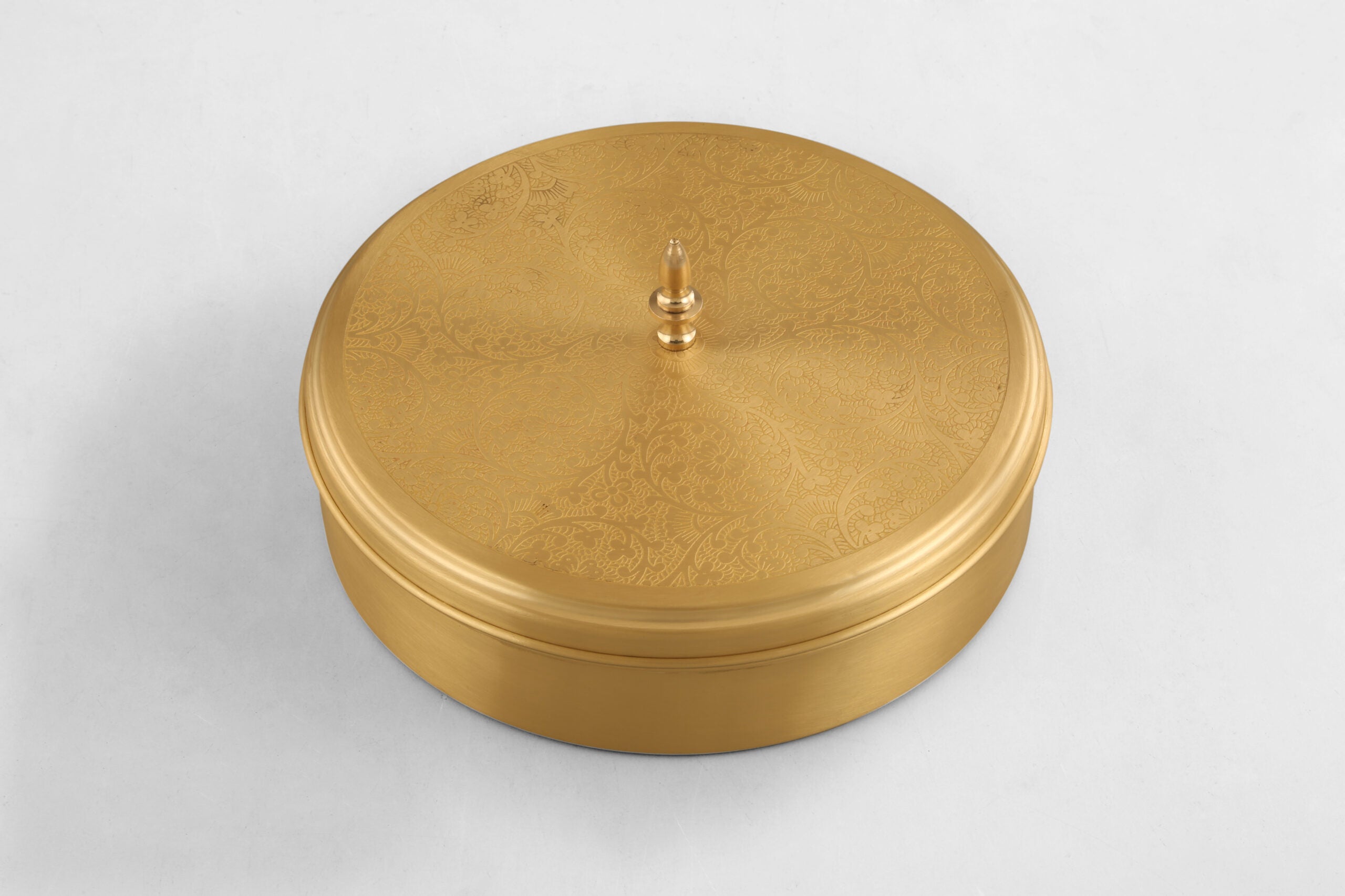 Masala Box Round Atching | Spices Storage Box