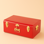Classy Red Trunk Box