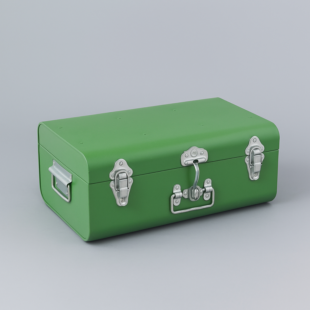 Heritage Iron Storage Trunk Box