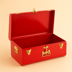 Classy Red Trunk Box