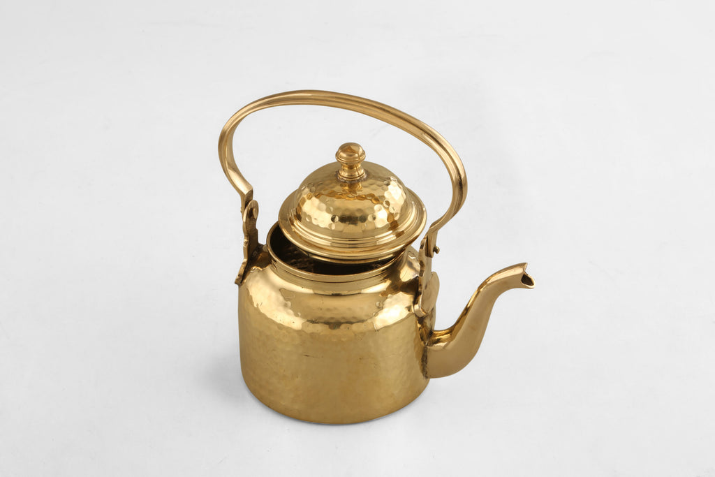 Brass Tea Pot & Serving Tea Kettle | Tableware for Kitchen- 500ML