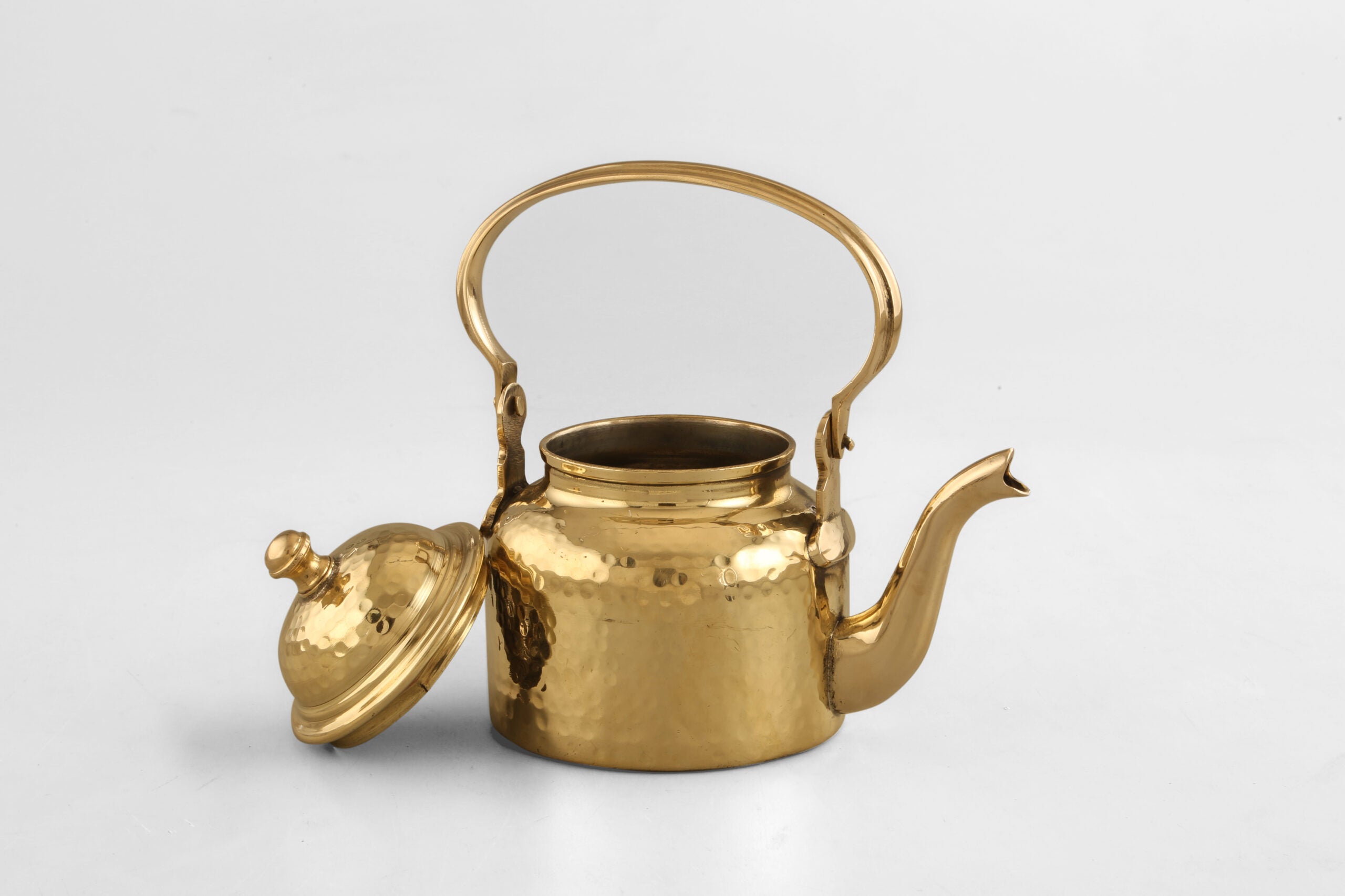 Brass Tea Pot & Serving Tea Kettle | Tableware for Kitchen- 500ML