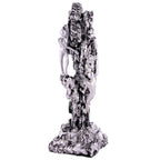 Men Sitting on Ball Showpiece for Home Decor Showpiece, Atlas Sculpture for Office Table Décor multicolour