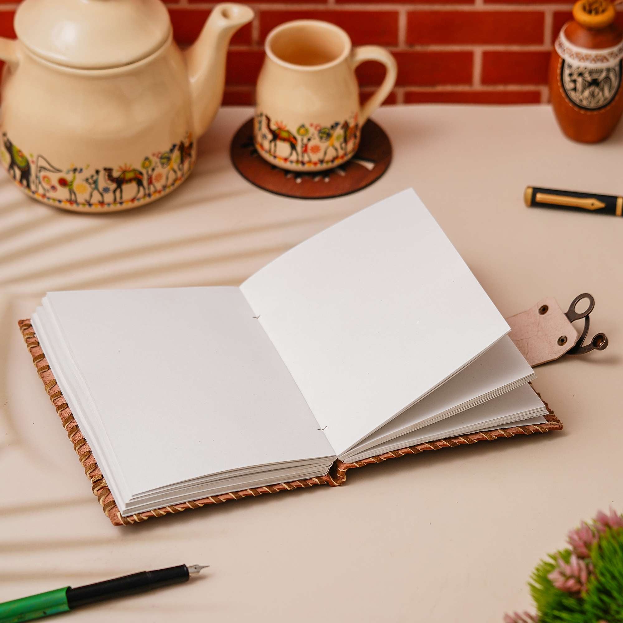 Wanderlust Leather Diary