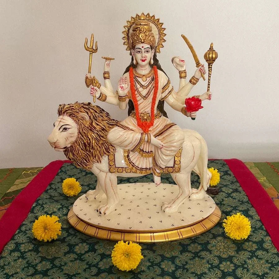 Durga Murti with Eight Hands