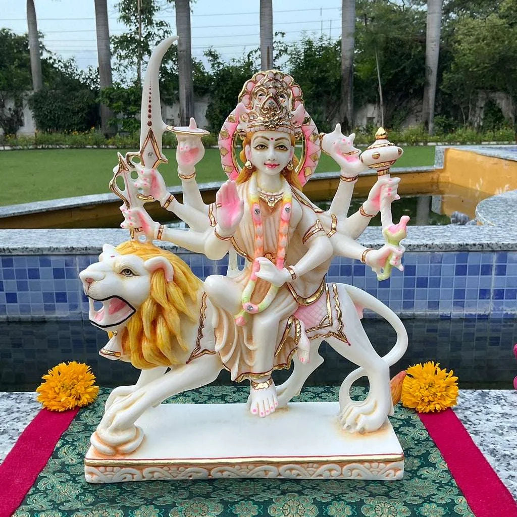 Durga Murti with Eight Hands