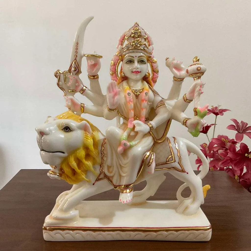 Durga Murti with Eight Hands