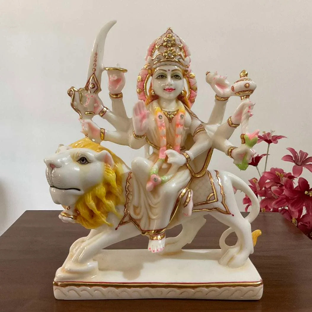 Durga Murti with Eight Hands