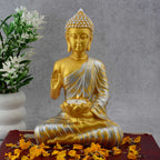 Buddha Idol Statue Showpiece Gift Gifting Item Polystone Home Decor Decoration (Copy)