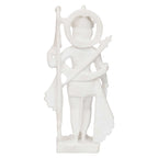 White Marble Standing Ram Ji murti for Pooja Room Standing Hindu Lord Ram ji Statue for Home Temple Idol Murti Best for Gift