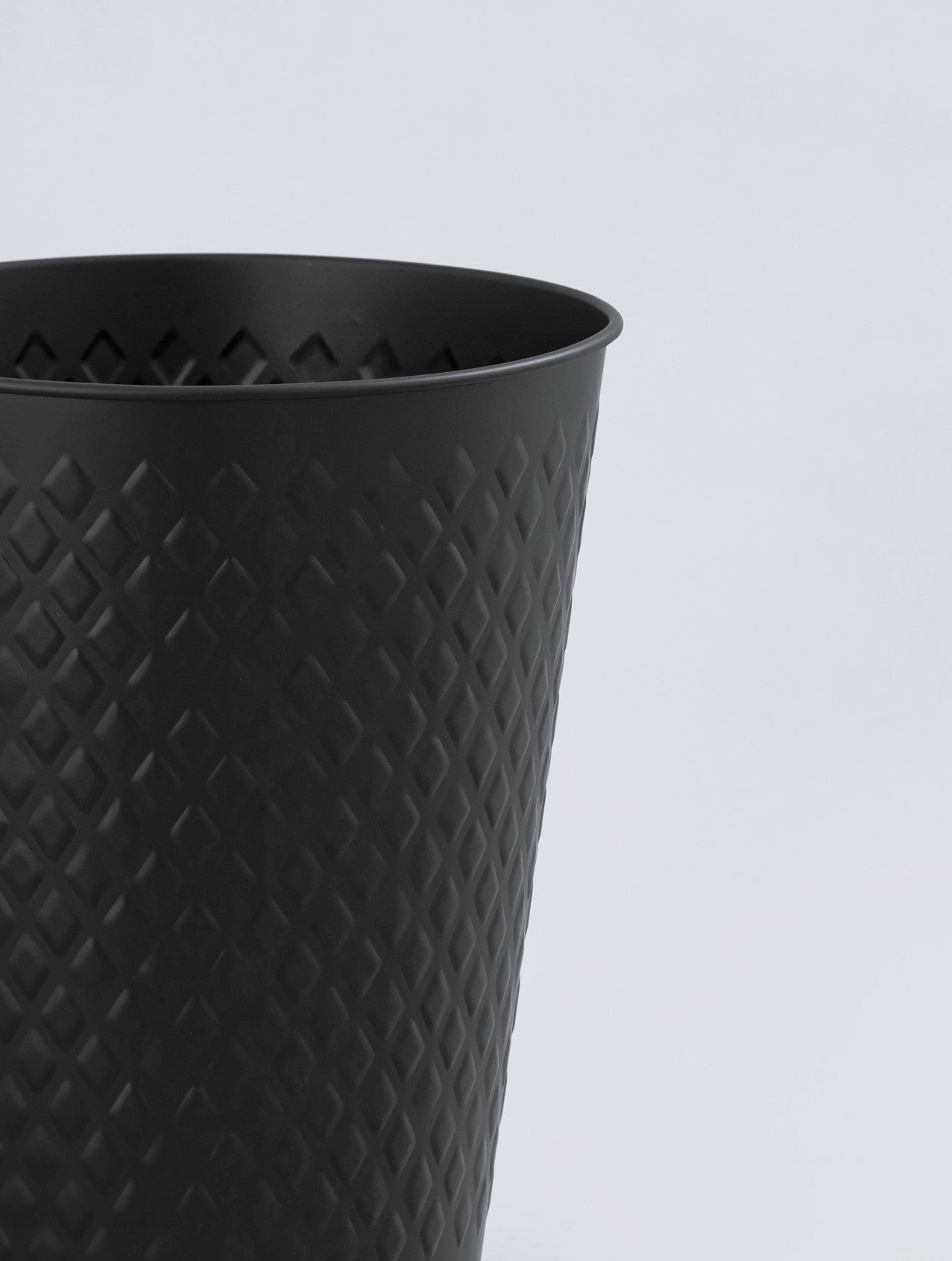 Golden Embossed Waste Bin