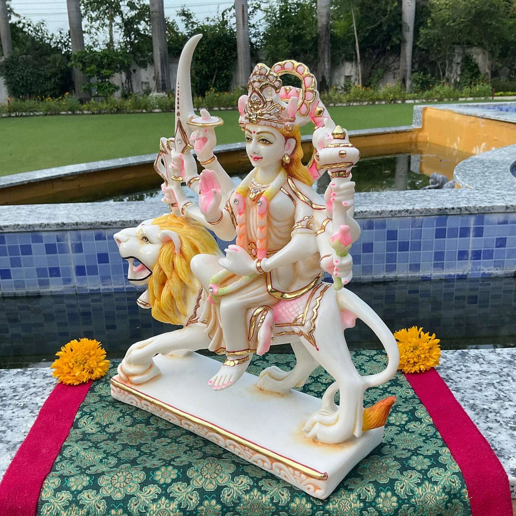 Durga Murti with Eight Hands