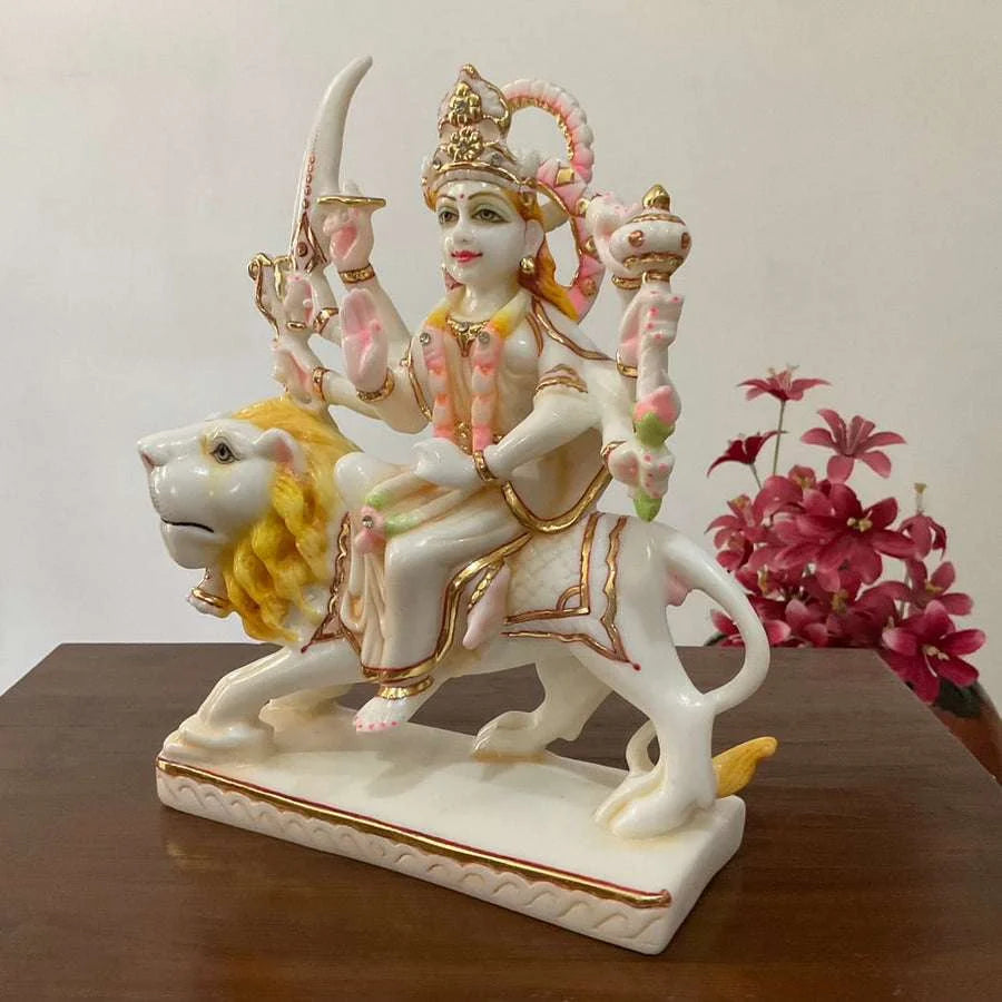 Durga Murti with Eight Hands