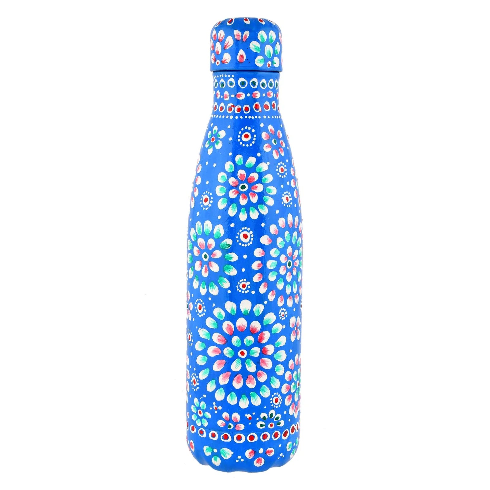 Premium Aluminium Water Bottle 27×7 – Leakproof Reusable Flask for Hydration On-The-Go (Blue)