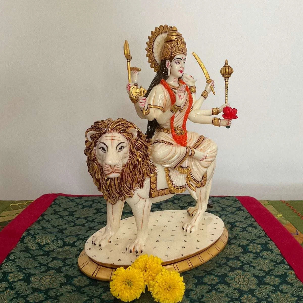 Durga Murti with Eight Hands