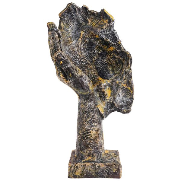 Face Statue for Living Room/Bedroom/Home/Office House, Big Size murti Antique Idol Abstract Art Decor showpiece Good for Gifts an Any Occasion Anniversary