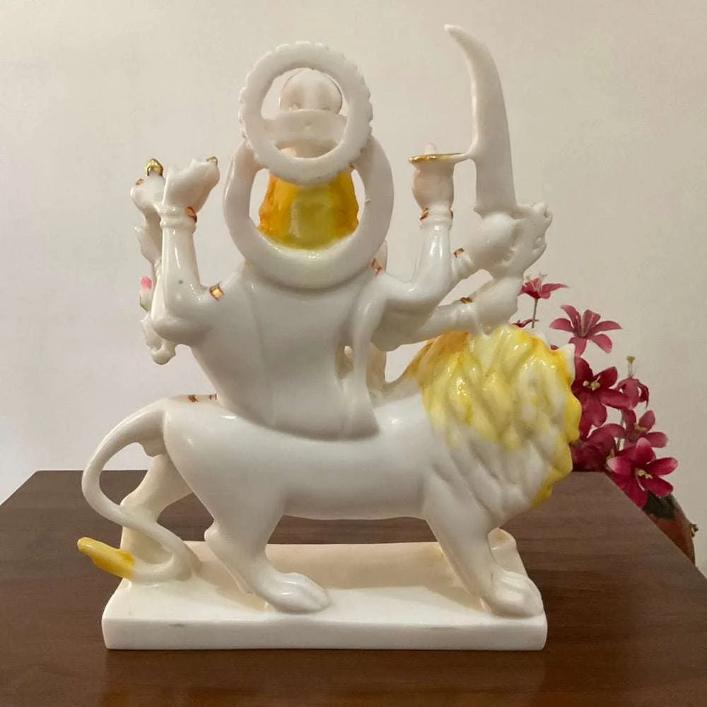 Durga Murti with Eight Hands