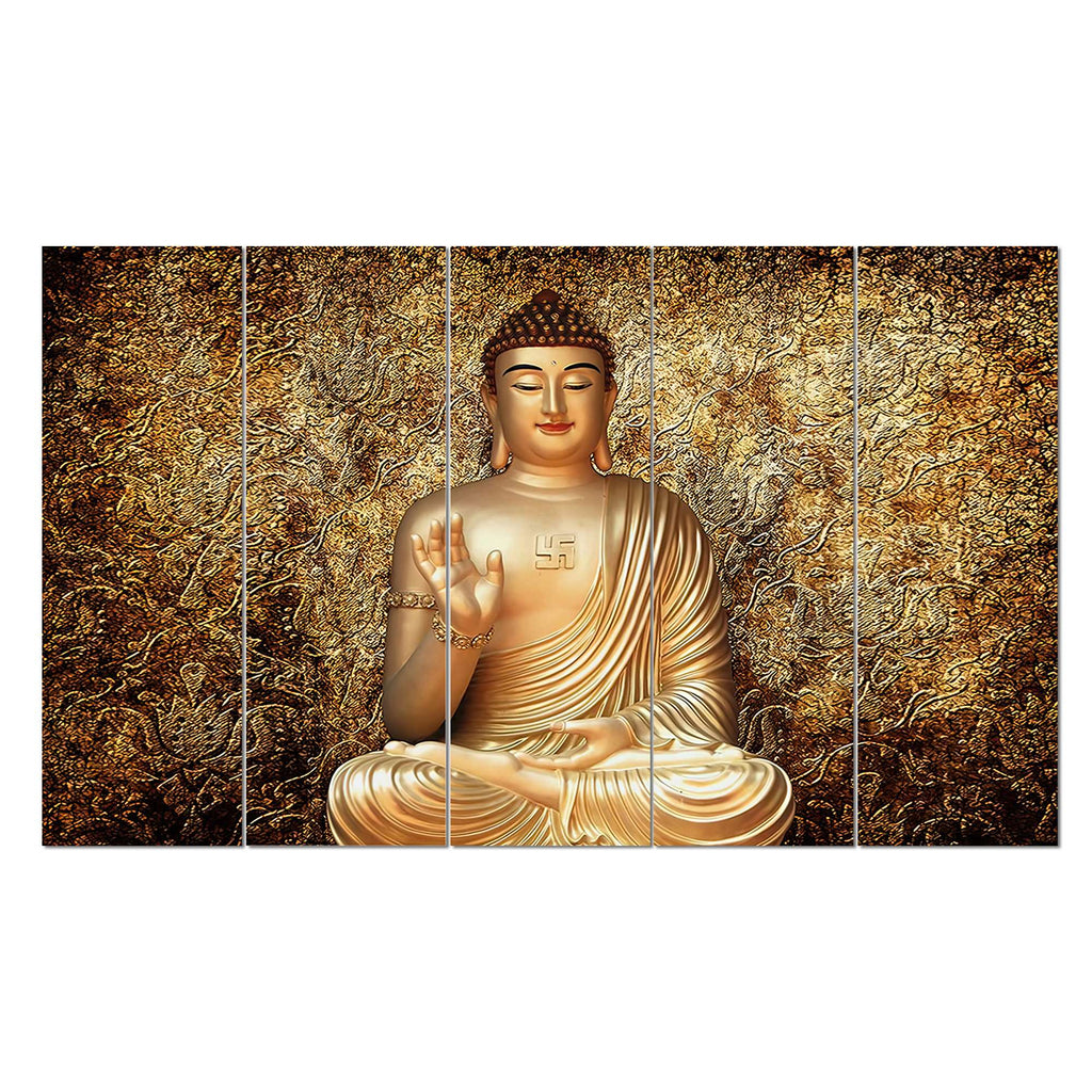 SET OF 5 DIGITAL WALL PAINTING