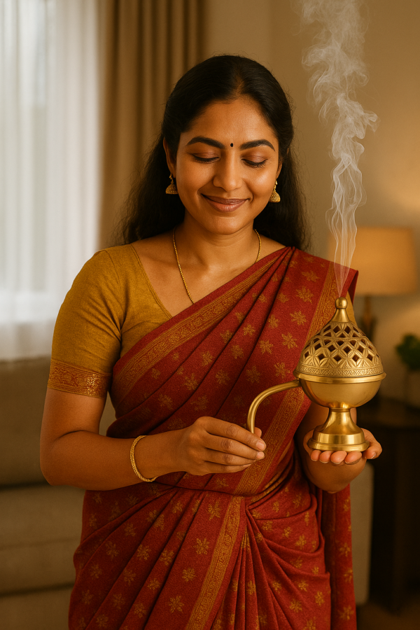 Loban Dhuni And Dhoop Dani For Home Decor