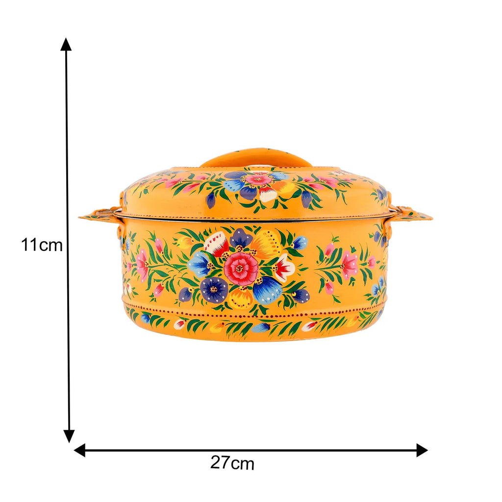 Premium Aluminium Hot Case 11×27 – Keep Food Fresh and Warm (Yellow)