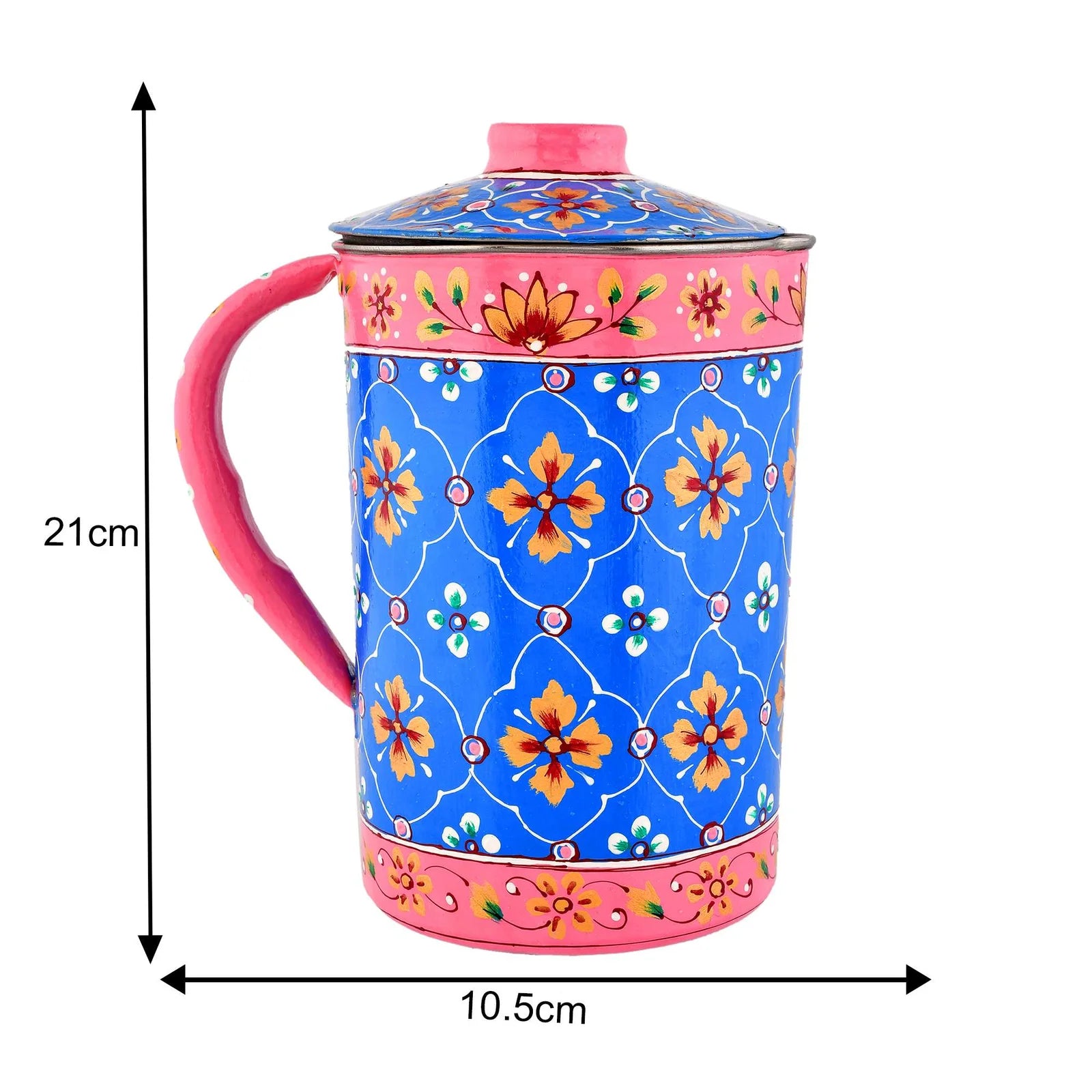 Aluminium Jug – 21 cm for kitchen décor ,Table Top , And Home Decoration