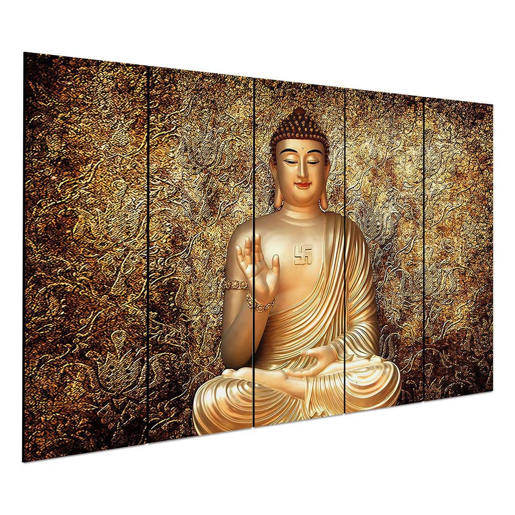 SET OF 5 DIGITAL WALL PAINTING