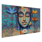 SET OF 5 DIGITAL WALL PAINTING