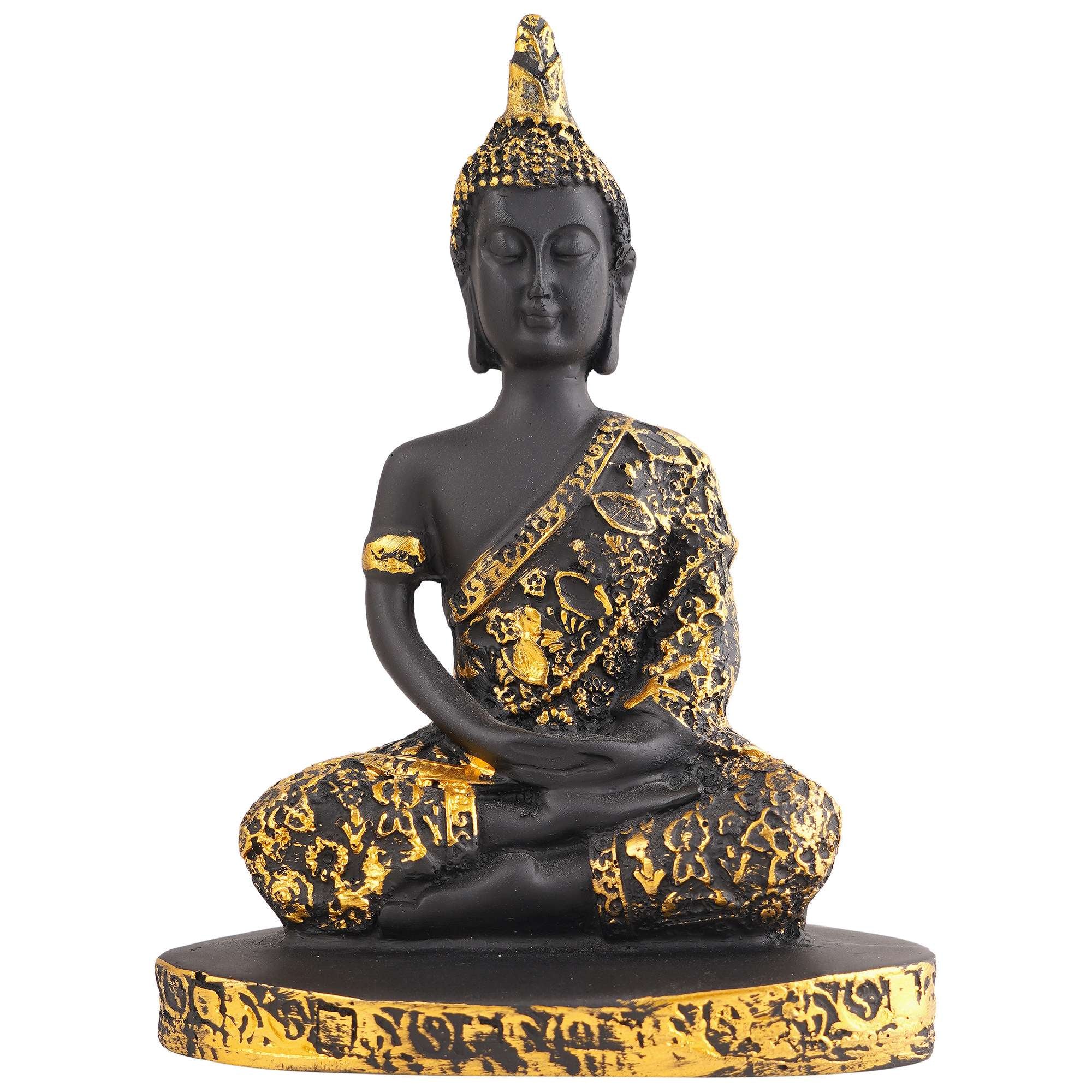 Buddha Idol Statue Showpiece Gift Gifting Item Polystone Home Decor Decoration