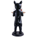 Cool Dog Showpiece with Plate for Home Dcor Item | Kitchen,Bedroom,Office,Dinning Table Decorative Item