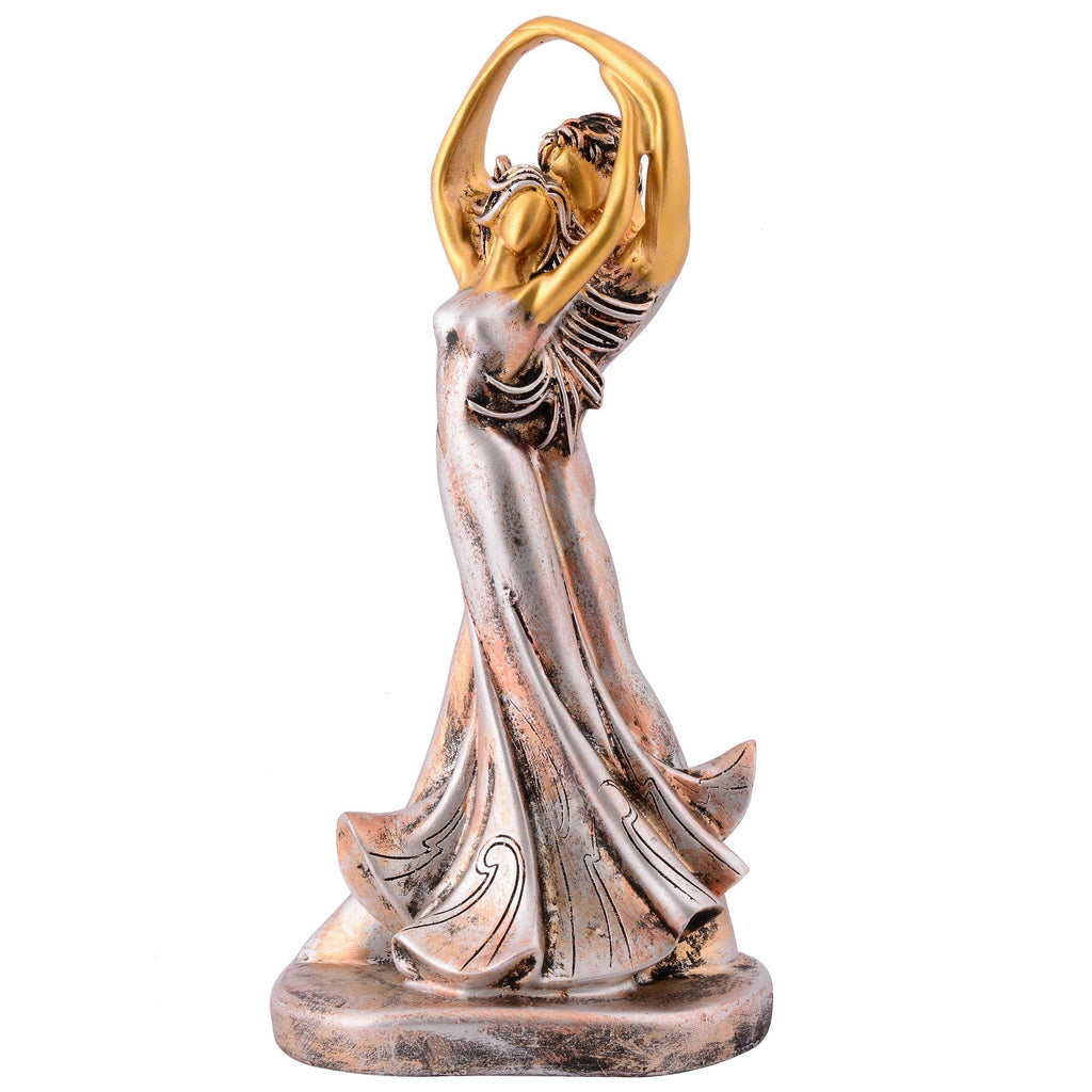 GREAT Valentine’s Day Gift For Girl & Boys symbolizes true love, Romantic Gift Showpieces golden silver
