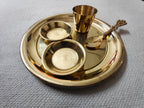 Brass Pooja Thali Set