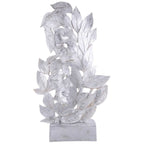 RomentIc Love Couple Face Statue silver Showpiece for Home Decor in Showpieces &Figurine table Decorations Items