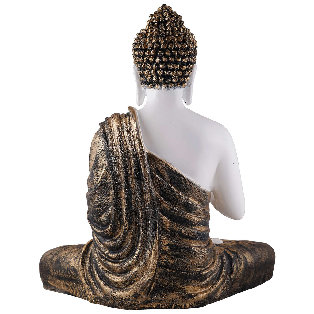 Buddha Idol Statue Showpiece Gift Gifting Item Polystone Home Decor Decoration