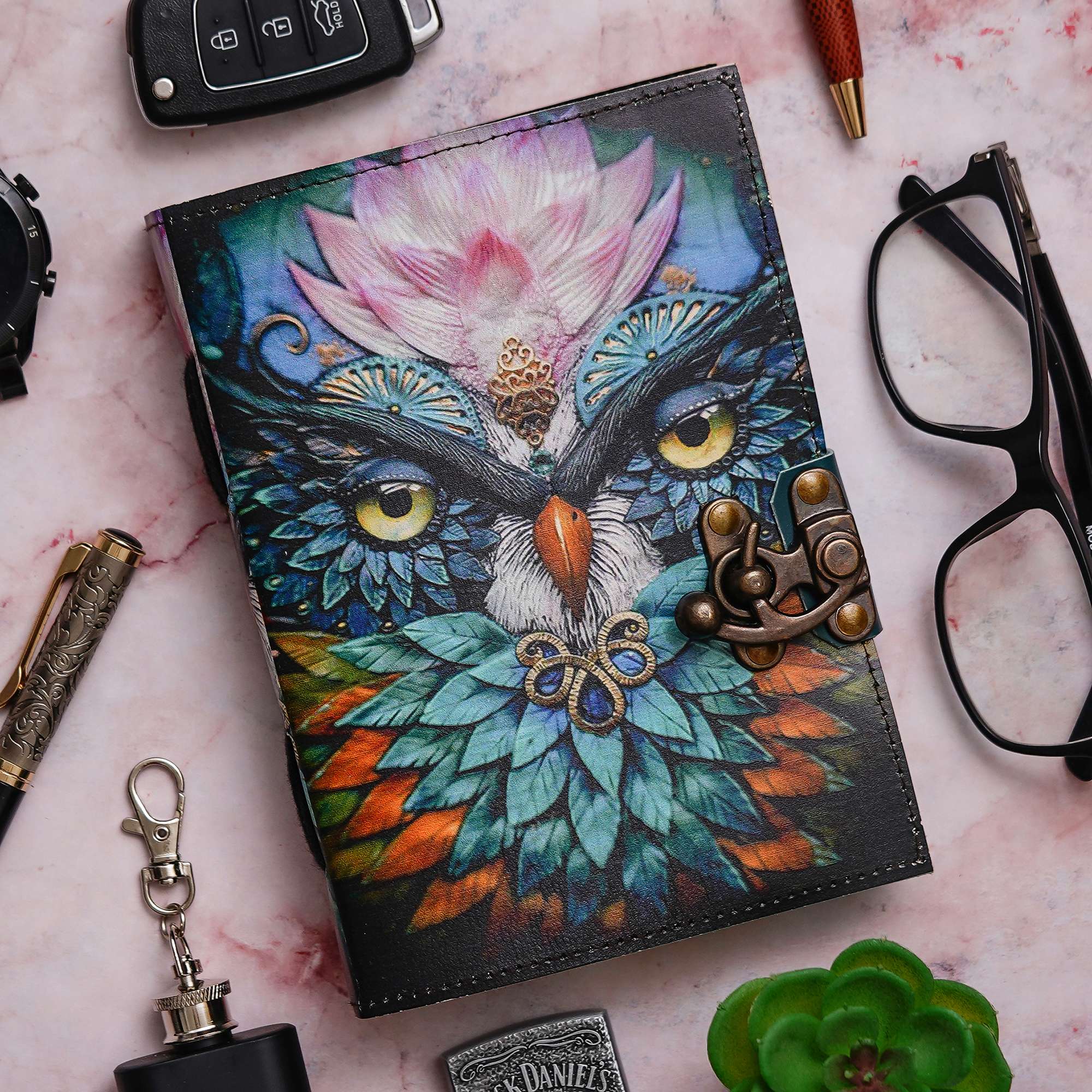 The Lotus Owl Notebook Diary