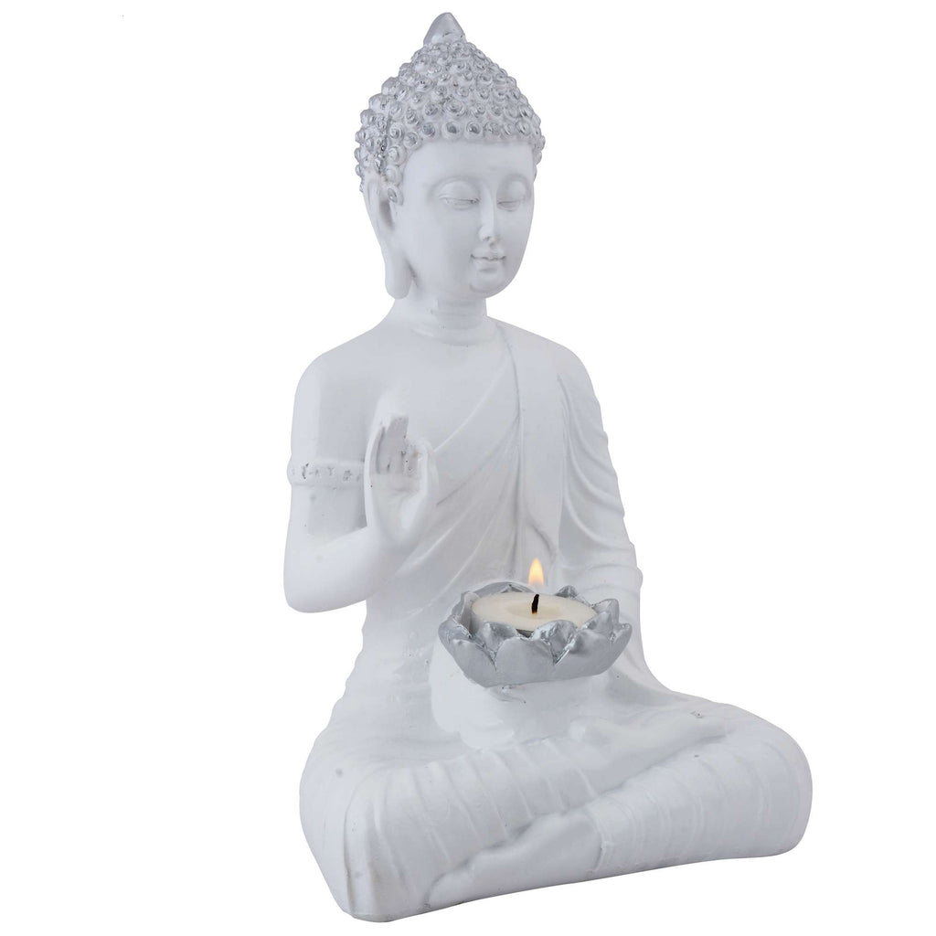 Buddha Idol Statue Showpiece Gift Gifting Item Polystone Home Decor Decoration