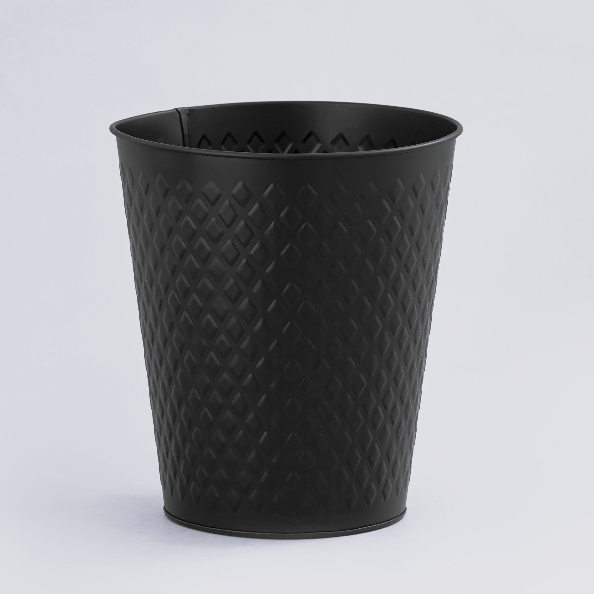 Golden Embossed Waste Bin