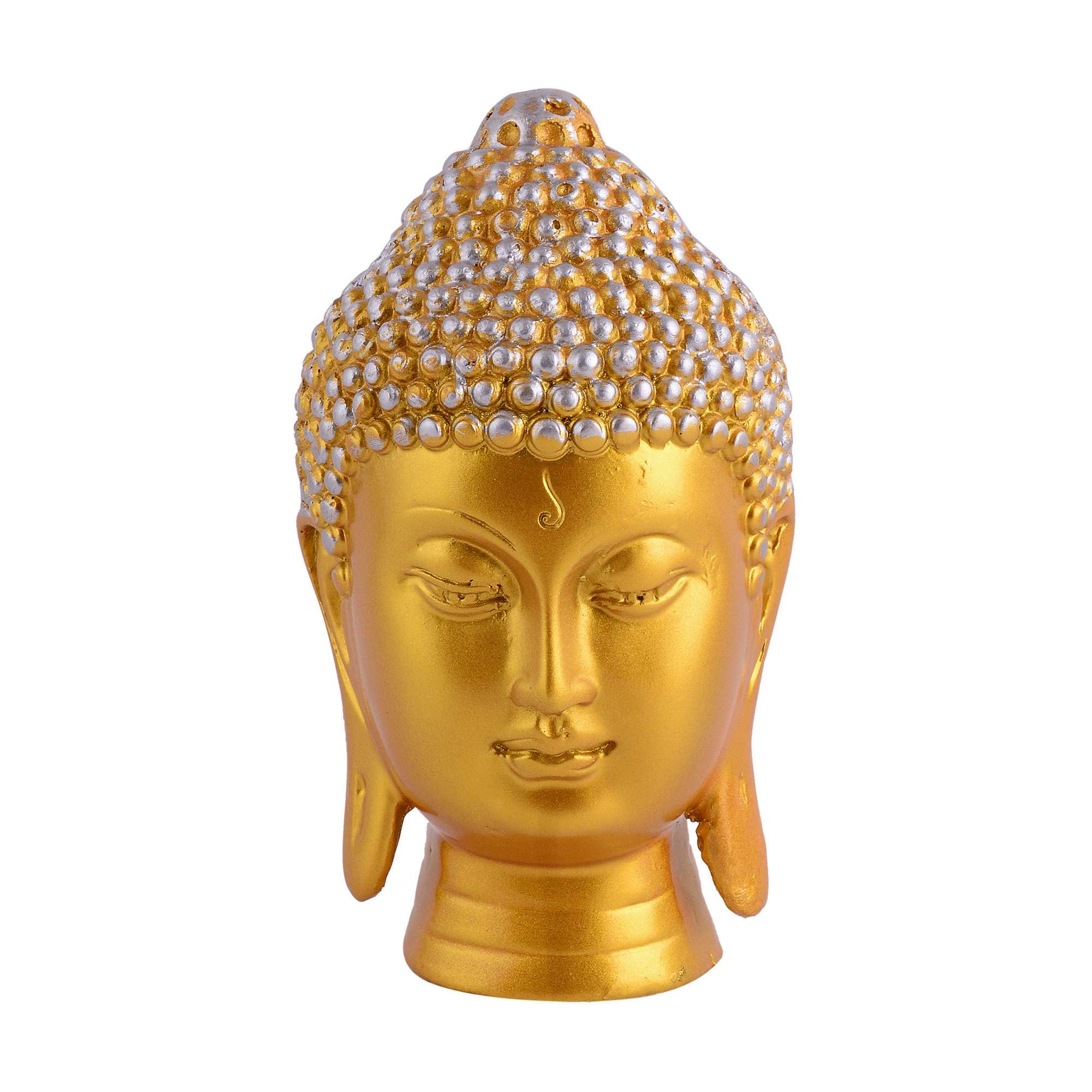 Buddha Idol Statue Showpiece Gift Gifting Item Polystone Home Decor Decoration