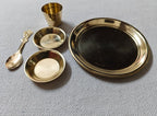 Brass Pooja Thali Set