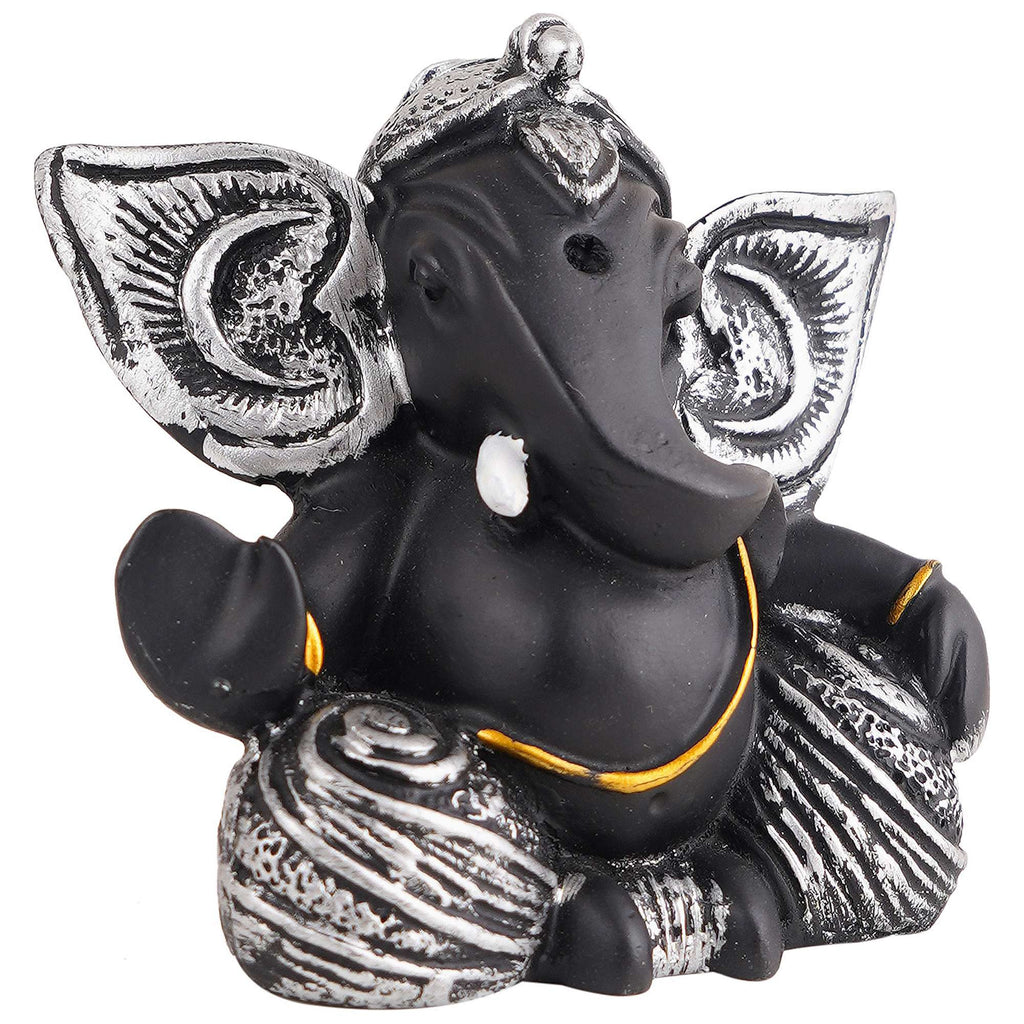 Ganesha Statue Idol Shriganesh Bhagwan Murti / Home, Office Decor / Car Dashboard / Side Table Brass Ganpati / Lord Vinayaka Statue / God of Luck & Success Sculpture / Gift Items