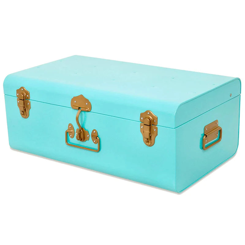 Royal Aqua Trunk Box (Set of 2)