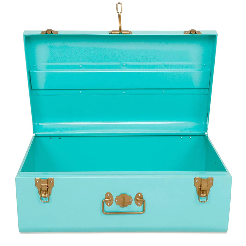 Royal Aqua Trunk Box (Set of 2)