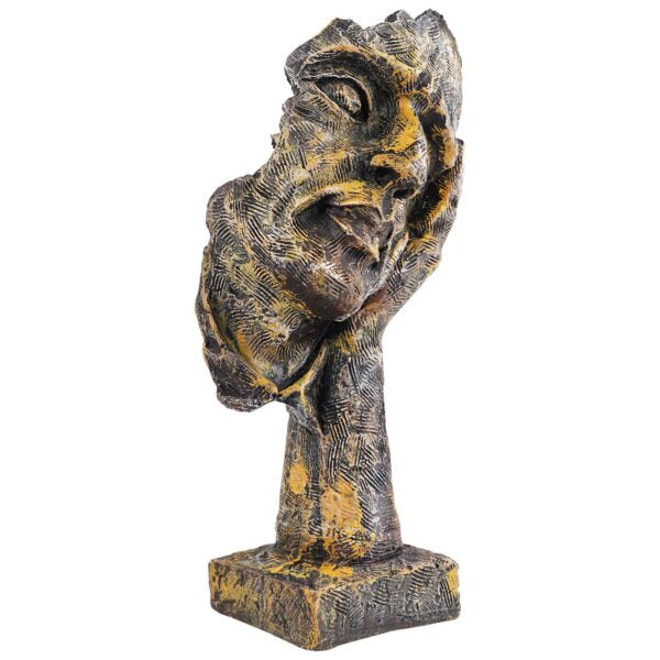 Face Statue for Living Room/Bedroom/Home/Office House, Big Size murti Antique Idol Abstract Art Decor showpiece Good for Gifts an Any Occasion Anniversary