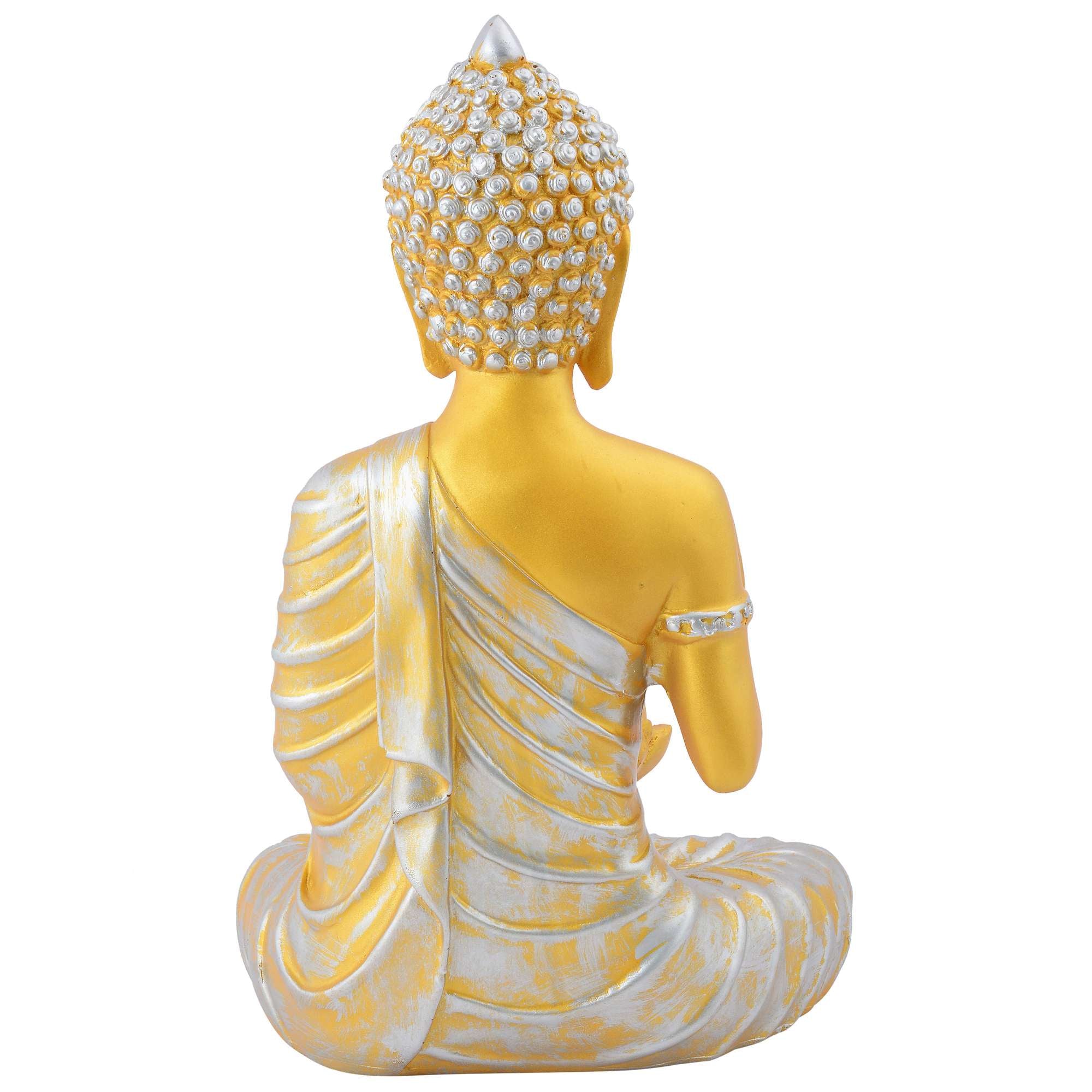 Buddha Idol Statue Showpiece Gift Gifting Item Polystone Home Decor Decoration (Copy)