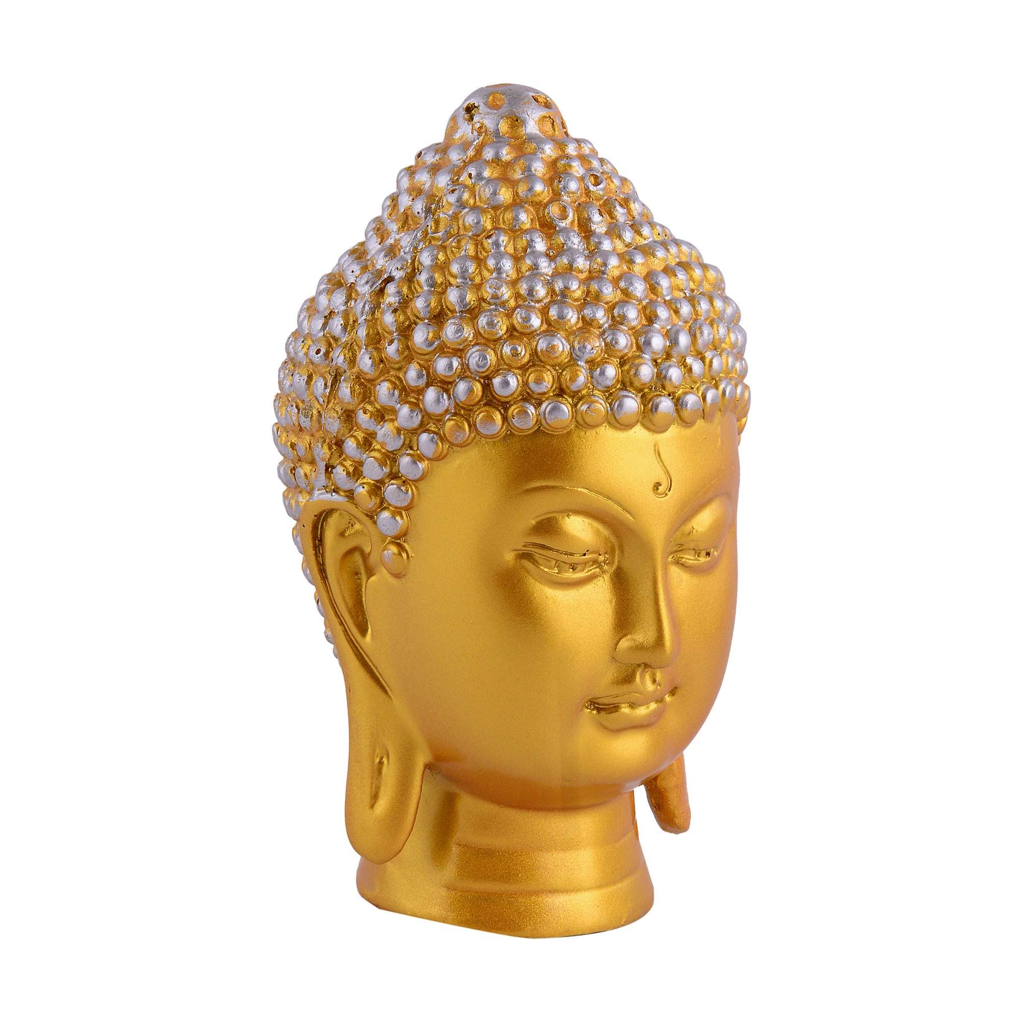 Buddha Idol Statue Showpiece Gift Gifting Item Polystone Home Decor Decoration