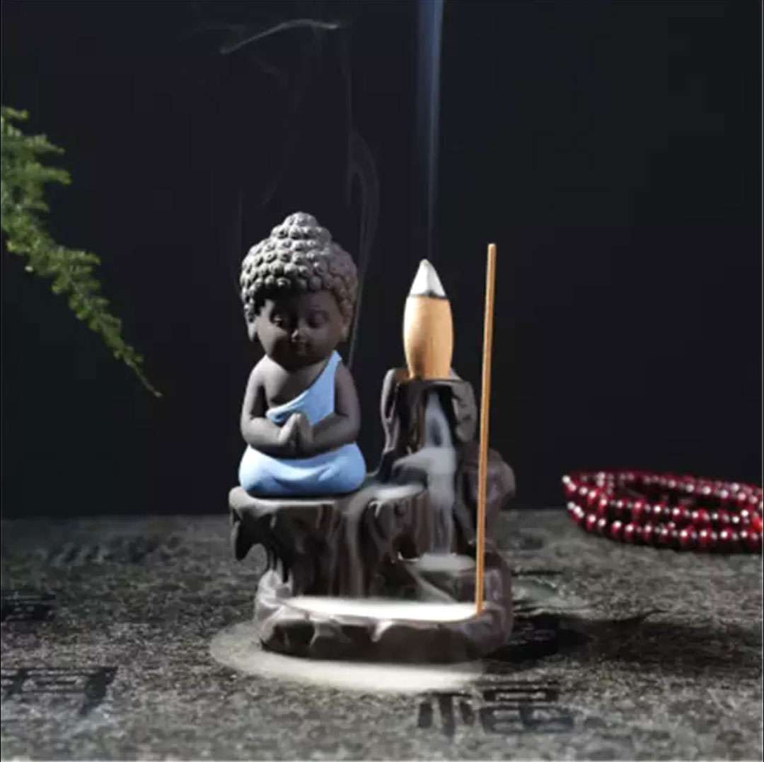 Monk Buddha Smoke