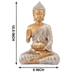 Buddha Idol Statue Showpiece Gift Gifting Item Polystone Home Decor Decoration
