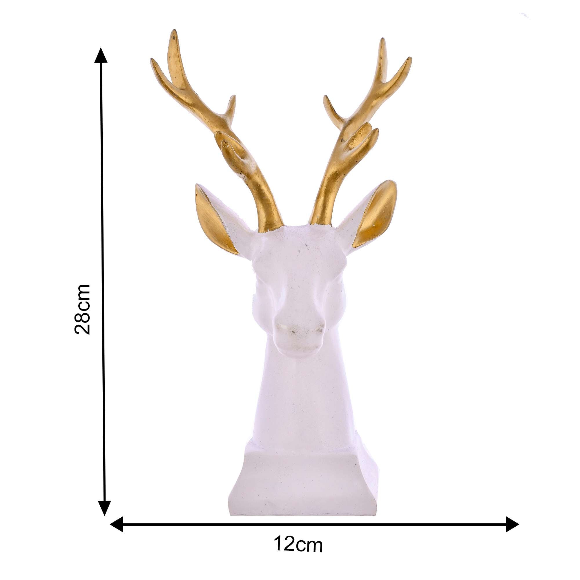 WHITE DEER FACE